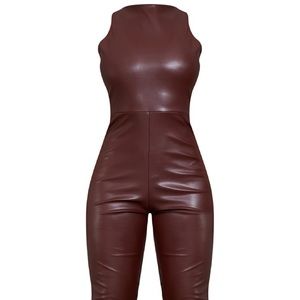 PrettyLittleThing Racer Neck Jumpsuit
